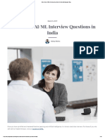Most Asked AI_ML Interview Questions in India