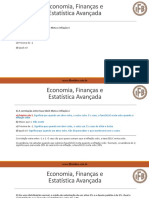 CPA-20 Exerci Cios Economia Financ as e Estati Stica Avanc Ada