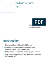 OGSA: Open Grid Services Architecture: Ramya Rajagopalan Rr5xf@umsl - Edu