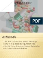 DOSIS OBAT