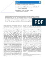 Infantile Amnesia PDF