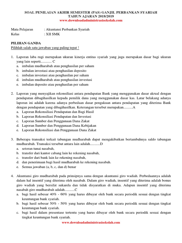 45+ Soal essay perbankan syariah ideas in 2021 