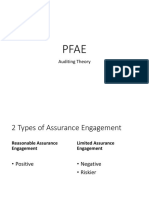 PFAE - Auditing Theory