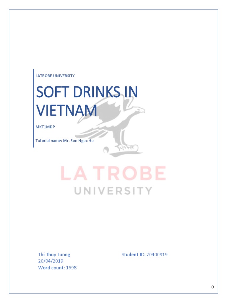 Vietnam Soft Drinks Market Analysis Pdf Drink Vietnam
