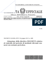 DLgS105 Articolato Gazzetta