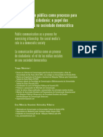 Comunicação pública e mídias sociais na democracia