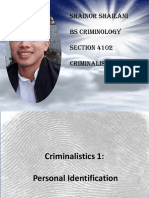 Shainor Shailani Criminalistics1