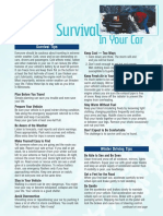 Winter Survival in Your Car PDF