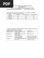 Computer Arch Test