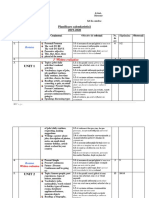 Planificare Calendaristicã V