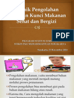 Teknik Pengolahan Makanan Kunci Makanan Sehat Dan Bergizi