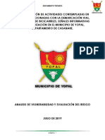 Analisis de Vulnerabilidad y Evaluación Del Riesgo