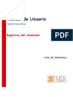 UAP - Lista de Asistencia