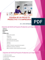 Esquema de Proyecto Productivo