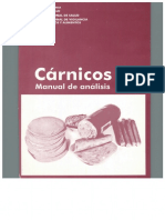 Carnicos Manual de Analisis