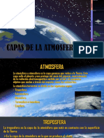 Capas de La Atmosfera