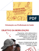 Orientações Aos Profissionais de Saúde