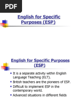 English For Specific Purposes PDF