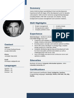 Christoper Morgan: Web Developer - 09/2015 To 05/2019 Luna Web Design, New York