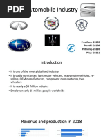 Automobile Industry