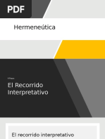 Recorrido Interpretativo