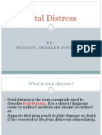 Fetal Distress: BY: Buenafe, Drexler Justine A