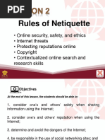 L2 Rules of Netiquette