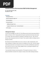 Download A Review of Vertex Pharmaceuticals RD Portfolio Management by Emery J Baker MS MBA PMP SN42669898 doc pdf