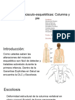 Alteraciones Músculo Esquelético