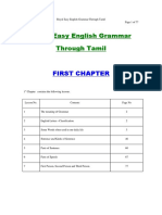 Royal Easy English Grammar Through Tamil FIRST CHAPTER PDF