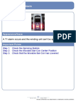 T1 Tension Break Alarm: Appearance/Issue