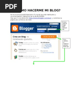 1.CÓMO HACERME MI BLOG