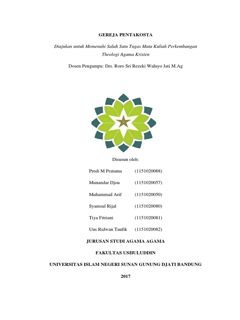 Gereja Pentakosta Docx