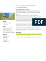 Crompton Phase Failure Relay 252 PVRW User Manual