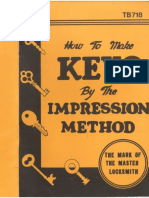 How To Make Keys by The Impression Method
