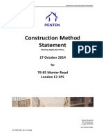 Construction Mehod Demolition PDF
