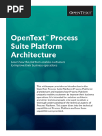 Opentext Whitepaper Opentext Process Suite Platform Architecture en