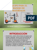 Equipos para Manejo de Materiales