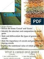 GRAINS AND CEREALS: A GUIDE TO TYPES AND BENEFITS