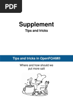 Supplement: Tips and Tricks