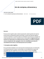 Logística de Compras PDF