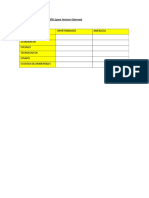 Esquema de Analisis Pestel