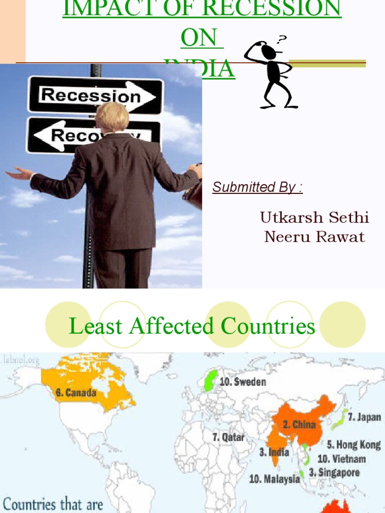 Impact of Recession On India and Various Policies | PDF | Small And ...
