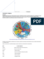 Calendário Indígena - Disciplina - Ensino Religioso