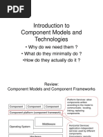 Introduction To Component Models and Technologies