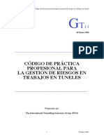 Cód - Gestión de Riesgos en Trabajos en Túneles-GT-2006