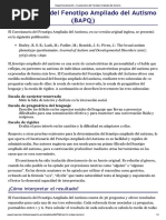 Test RAADS-R para Diagnóstico de Autismo | PDF | Espectro autista