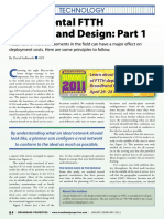 Fundamental FTTH Planning and Design: Part 1: Technology