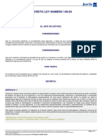 Decreto Ley 126 83 PDF