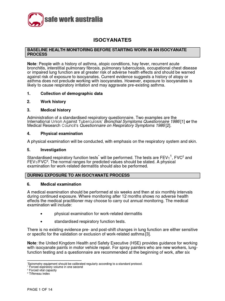 Isocyanate Persistence Understanding The Long Term Risks - d7mxlgh